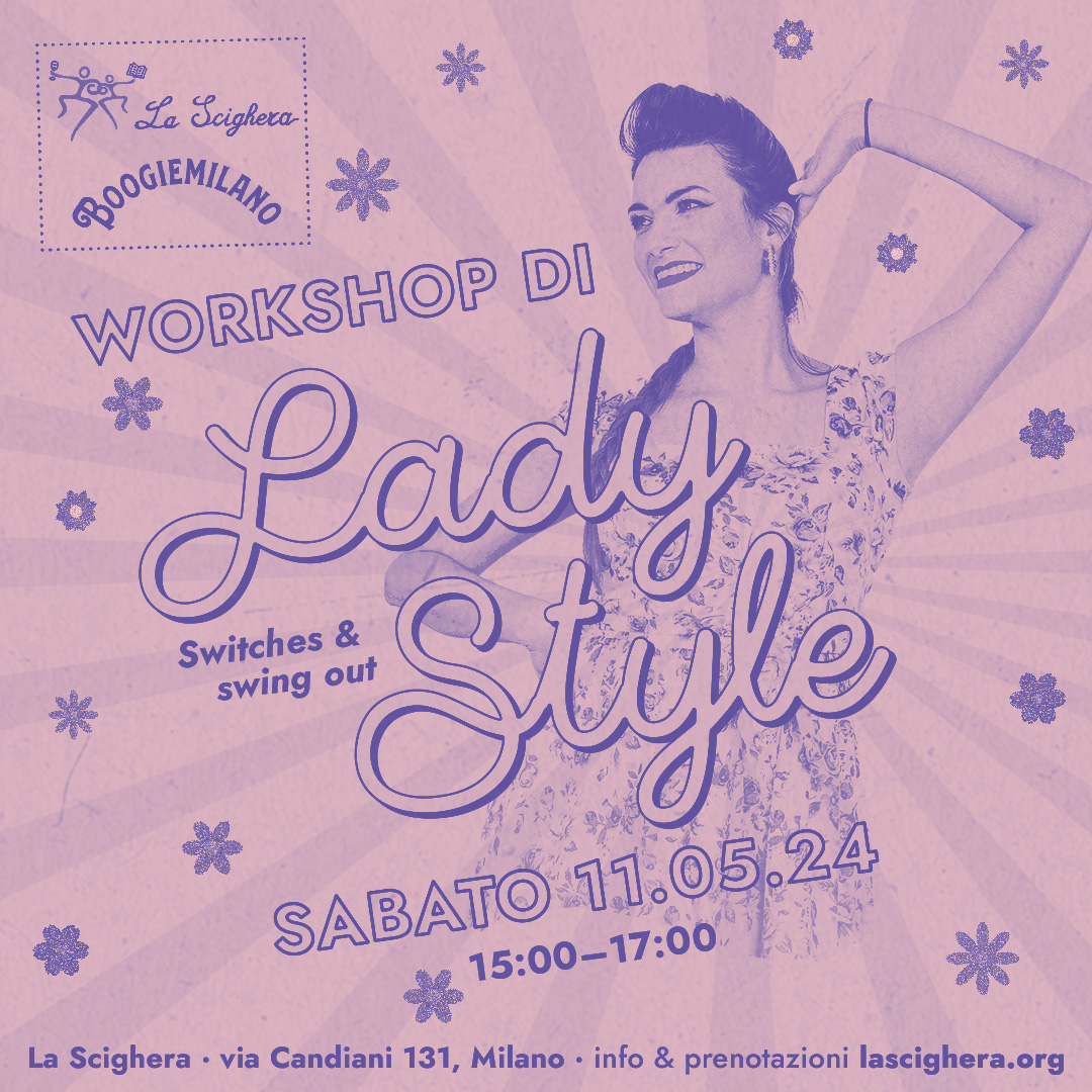 Lady Style workshop di lindy hop per follower