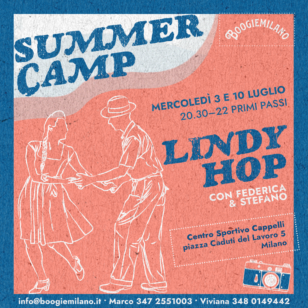 Summer Camp Lindy Hop Milano luglio 2024